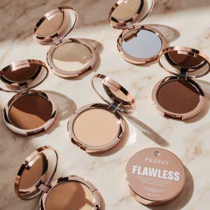 PHOFAY Matte Setting Pressed Powder